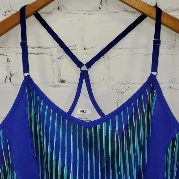 Fila Sport Performance Tank Shelf Bra Size L - Picture 2 of 13